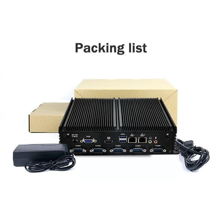 Fanless Industrial Computer Celeron J4125
